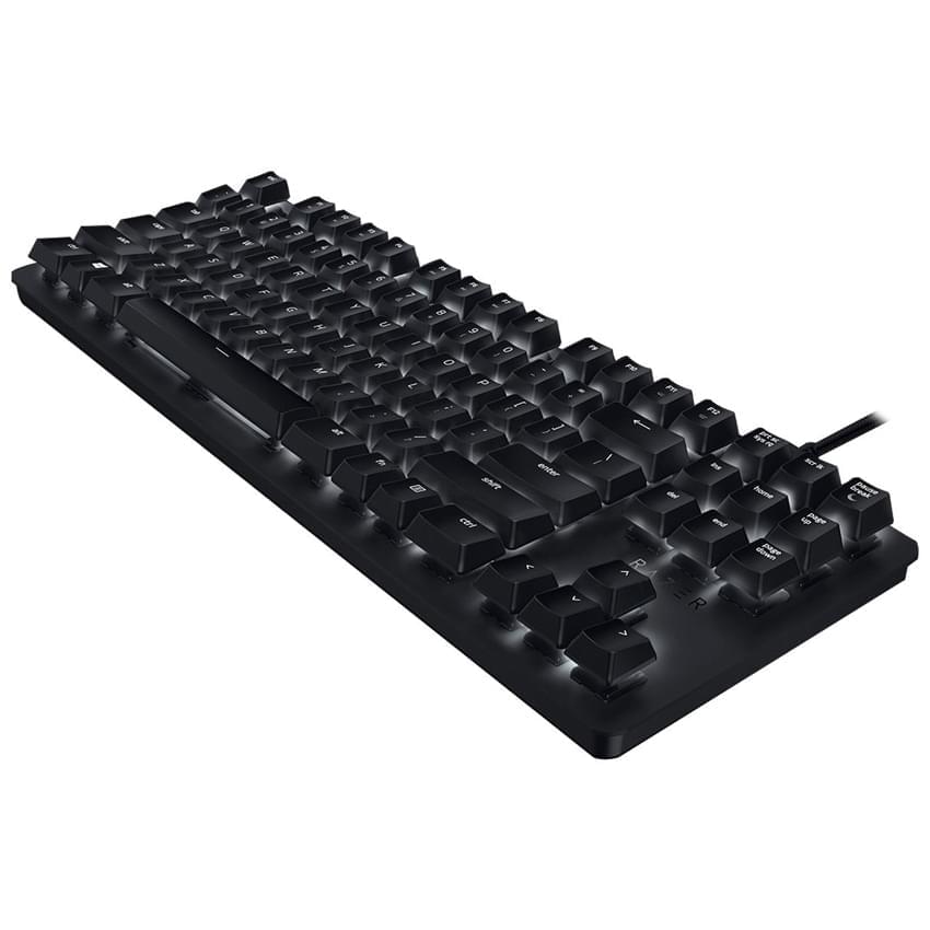 Teclado Mecanico Razer Blackwidow Lite Black Rgb Switch Orange